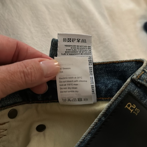 R13 Jean boyfriend style NWT never where it - Picture 5 of 7